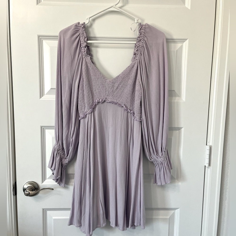 VICI - Lavender Smocked Dress